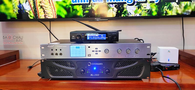 Dàn karaoke gia đình anh Trường h3