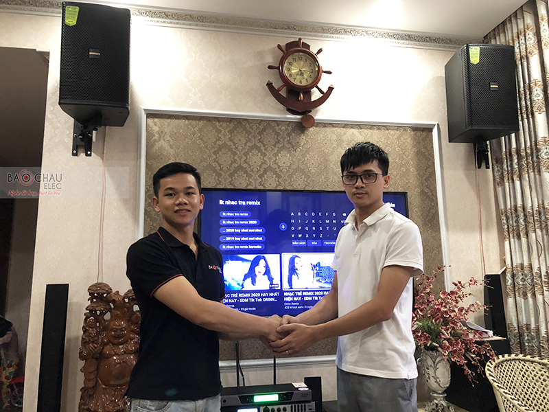 Dàn karaoke gia đình anh Tuấn Anh h5