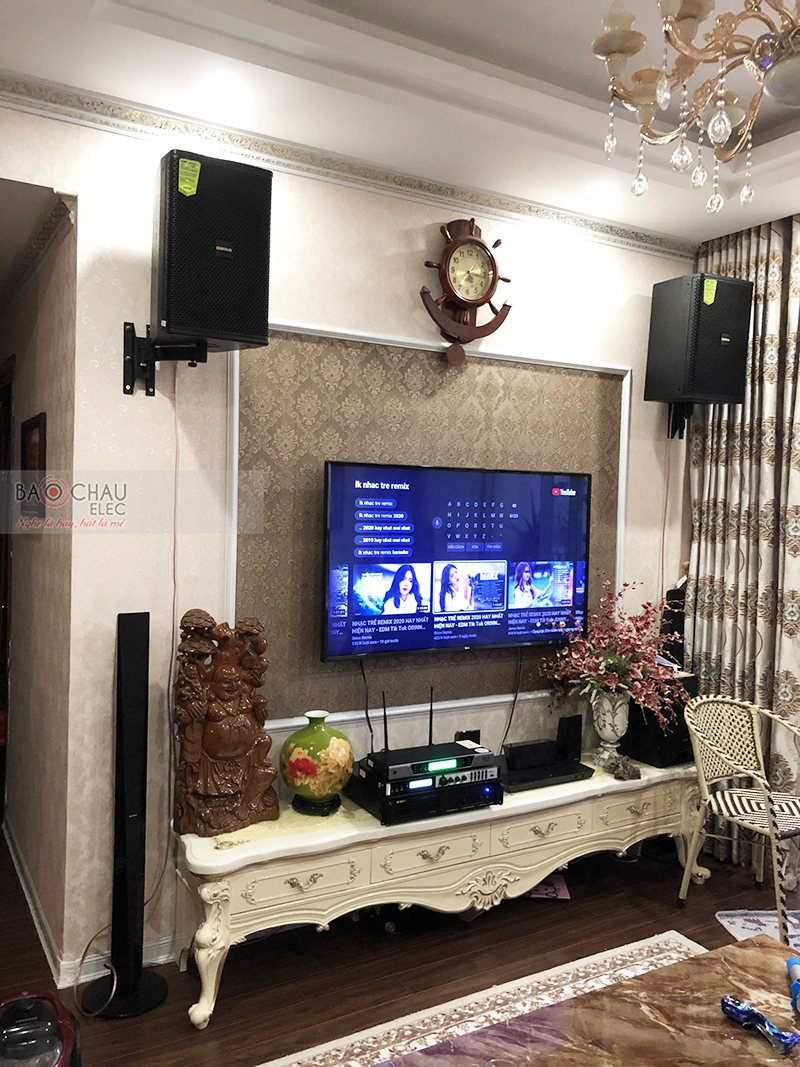 Dàn karaoke gia đình anh Tuấn Anh h4