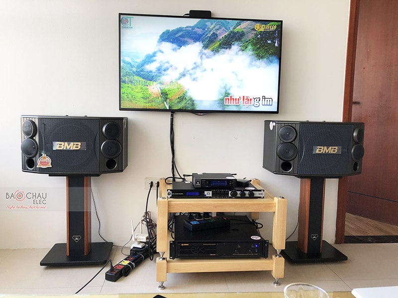 Lắp đặt d&agrave;n karaoke gia đ&igrave;nh anh Vững tại H&agrave; Nội