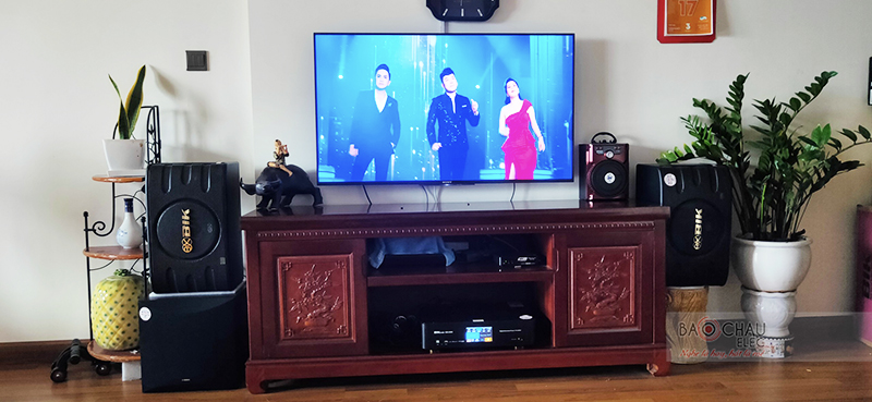 Dàn karaoke gia đình bác nhi h5