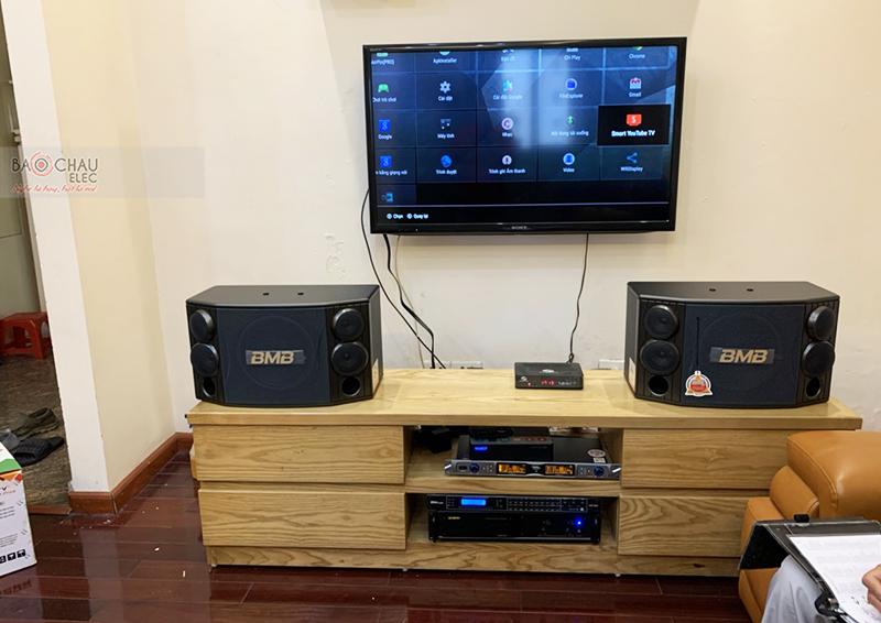 Dàn karaoke gia đình bác Tiến h4