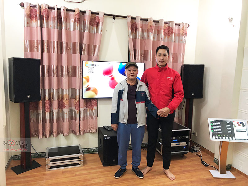 Dàn karaoke gia đình chị Hanh h7