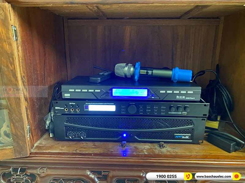 Lắp đặt dàn karaoke trị giá hơn 30 triệu cho chị Thủy tại Hà Nội 