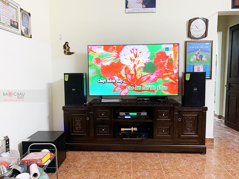 Dàn karaoke gia đình chú Đào h5