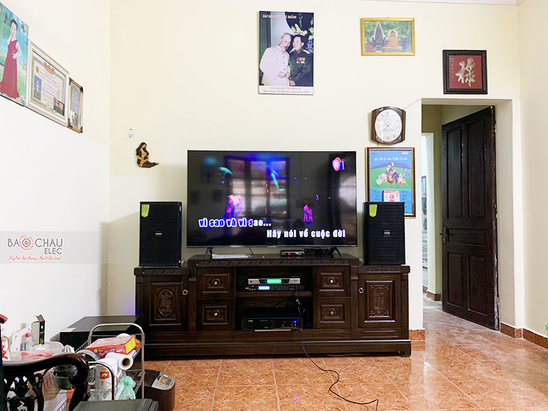 Dàn karaoke gia đình chú Đào h6