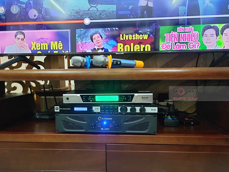 Dàn karaoke gia đình chú Khanh 