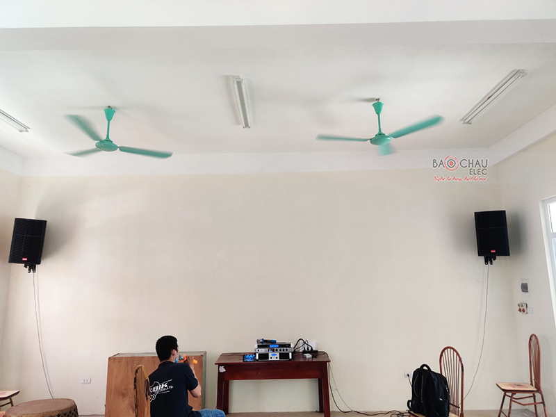 Lắp đặt d&agrave;n karaoke gia đ&igrave;nh ch&uacute; Triển tại H&agrave; Nội
