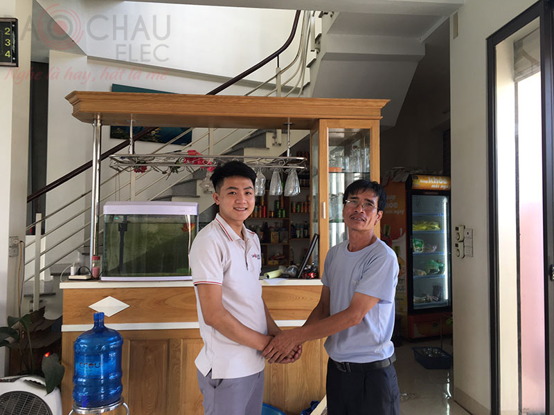 Lắp đặt phòng hát kinh doanh cho anh Lễ tại Hà Nội h6