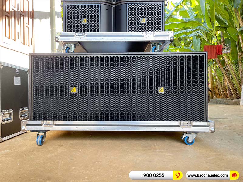 Lắp đặt d&agrave;n Line Array Actpro 181tr cho anh Thanh tại Sơn La (Actpro KR210, Actpro KR28, FP10000Q, FP14000, MG12XU, DSP48,&hellip;) 
