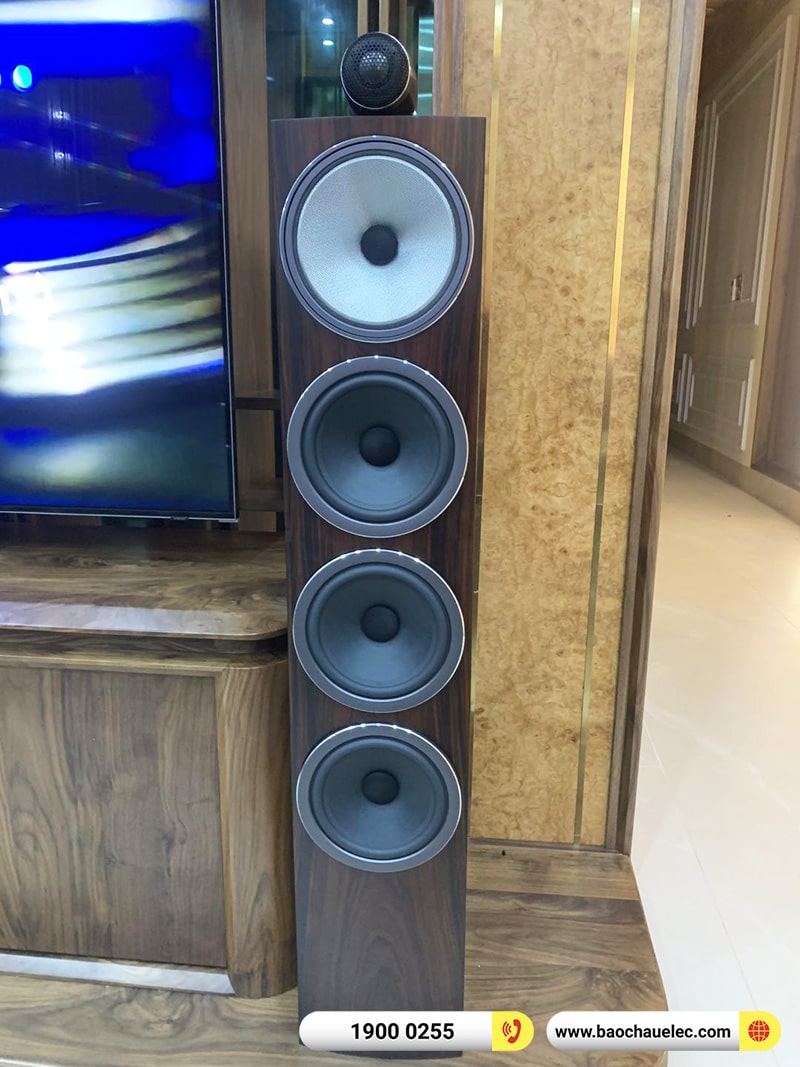 Lắp đặt dàn nghe nhạc Hi-end hơn 444tr cho anh Tường tại Cao Bằng (BW 702 S3, Accuphase E4000, Yamaha WXC50, BW DB3D,…)