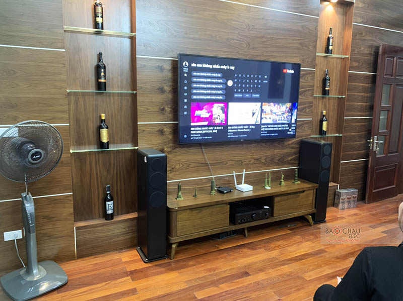 Dàn nghe nhạc gia đình chị Thủy h5