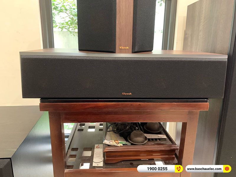 Lắp đặt dàn âm thanh 5.1 xem phim, nghe nhạc Klipsch cho anh Bắc tại Hà Nội 