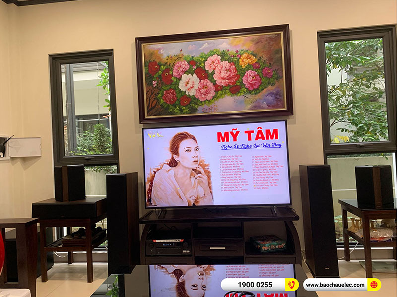 Lắp đặt d&agrave;n &acirc;m thanh 5.1 xem phim, nghe nhạc Klipsch cho anh Bắc tại H&agrave; Nội 