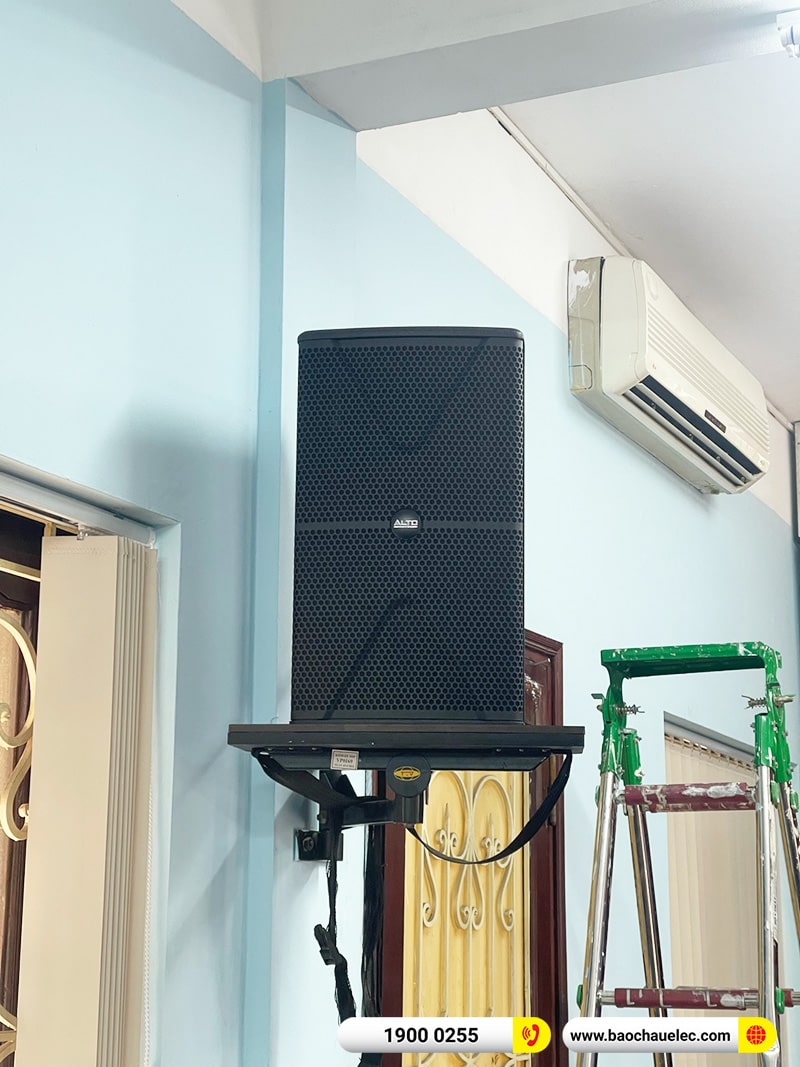 Lắp đặt dàn âm thanh hội trường cho Công ty Đường sắt Hà Nội (Alto AT1000II, BKSound DP4500, BCE U900 Plus X, BKSound X26A)