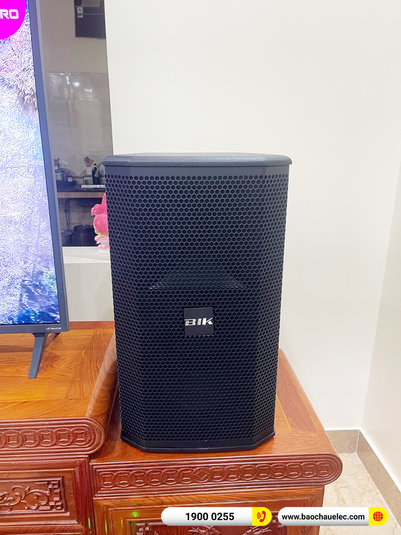 Lắp đặt dàn karaoke trị giá hơn 30 triệu cho anh Phước tại Hải Phòng (BIK BSP 410II, VM620A, X5 Plus, SW512, BIK JB-U100)