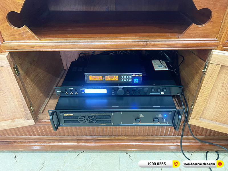 Lắp đặt dàn karaoke trị giá hơn 30 triệu cho anh Phước tại Hải Phòng (BIK BSP 410II, VM620A, X5 Plus, SW512, BIK JB-U100)