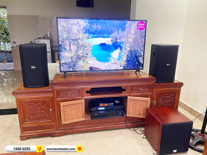 Lắp đặt dàn karaoke trị giá hơn 30 triệu cho anh Phước tại Hải Phòng (BIK BSP 410II, VM620A, X5 Plus, SW512, BIK JB-U100)