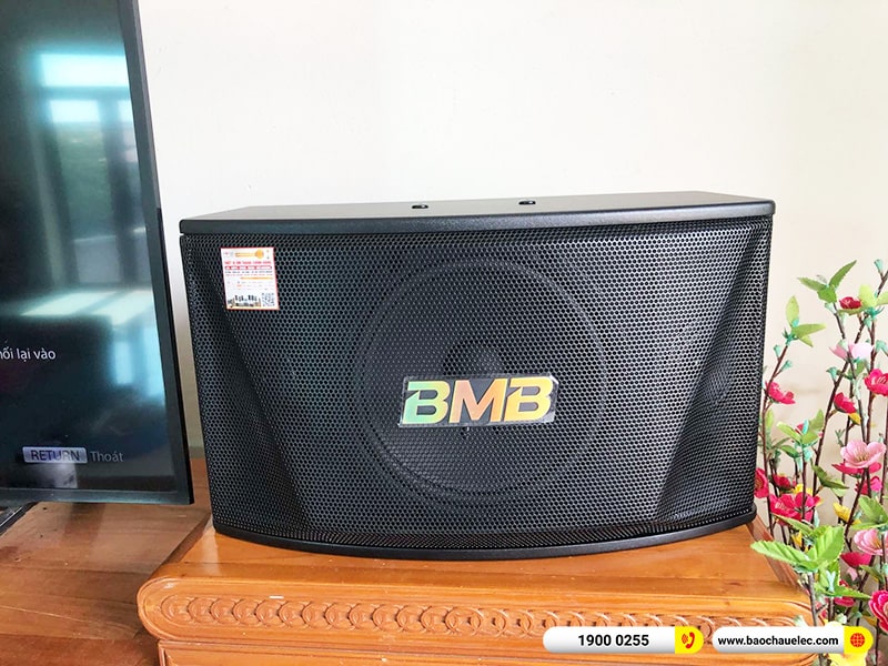 Lắp đặt dàn karaoke trị giá gần 40 triệu cho chị Hà tại Hải Dương (BMB CSN 510SE, VM620A, X6 Luxury, SW512C, BJ-U500)