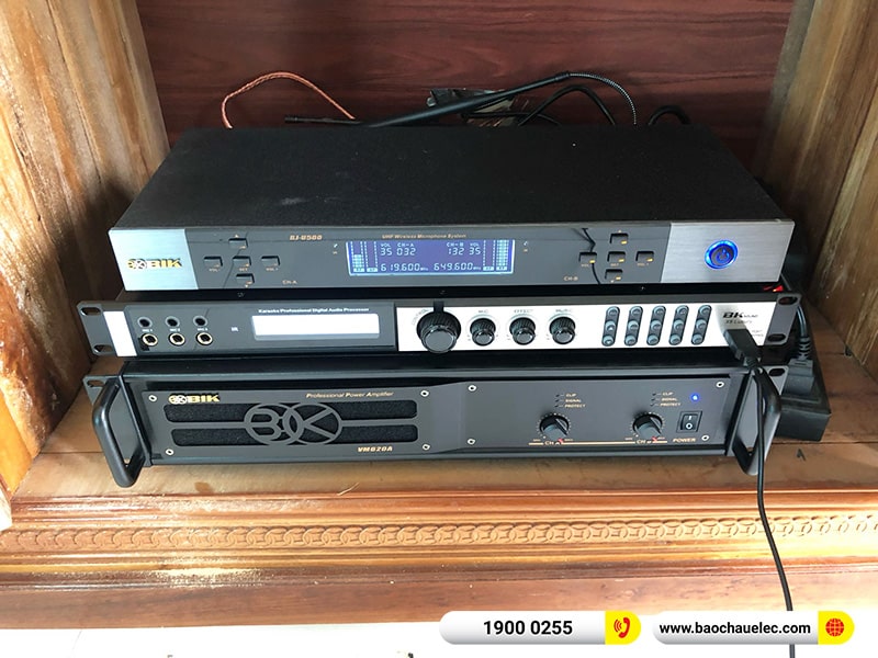 Lắp đặt dàn karaoke trị giá gần 40 triệu cho chị Hà tại Hải Dương (BMB CSN 510SE, VM620A, X6 Luxury, SW512C, BJ-U500)