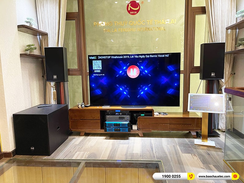 Lắp đặt dàn karaoke trị giá gần 300 triệu cho chị Lương tại Hà Nội (RCF C5215-99, MC2 Audio E25, K9900II Luxury, S8018II, WB-5000,…)