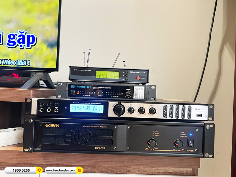 Lắp đặt dàn karaoke trị giá gần 60 triệu cho chú Vỹ tại Thái Thịnh (Denon DN712, VM620A, X6 Luxury, BKSound SW815) 