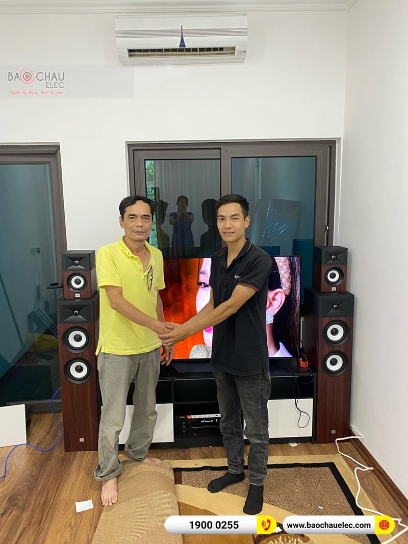 Lắp đặt dàn nghe nhạc anh Chung tại Hà Nội