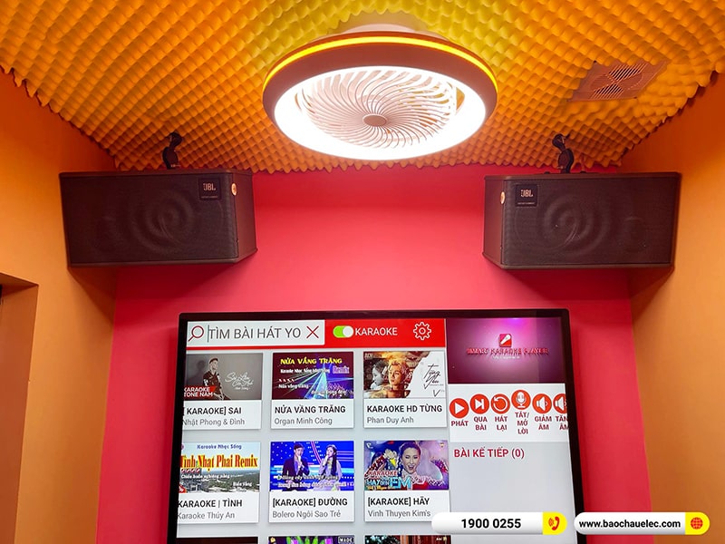 Lắp đặt hệ thống 14 phòng karaoke box trị giá 16 triệu/phòng tại Hà Nội (JBL MK08, BKSound DKA 5500)