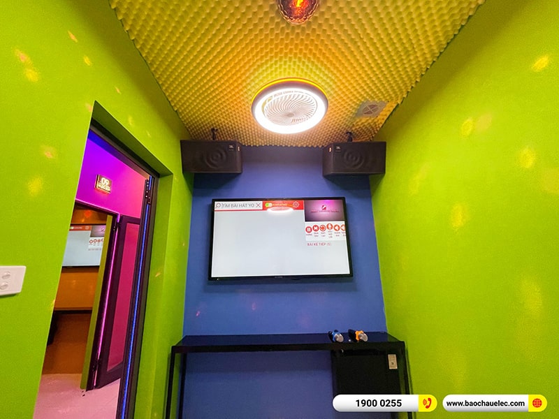 Lắp đặt hệ thống 14 phòng karaoke box trị giá 16 triệu/phòng tại Hà Nội (JBL MK08, BKSound DKA 5500)