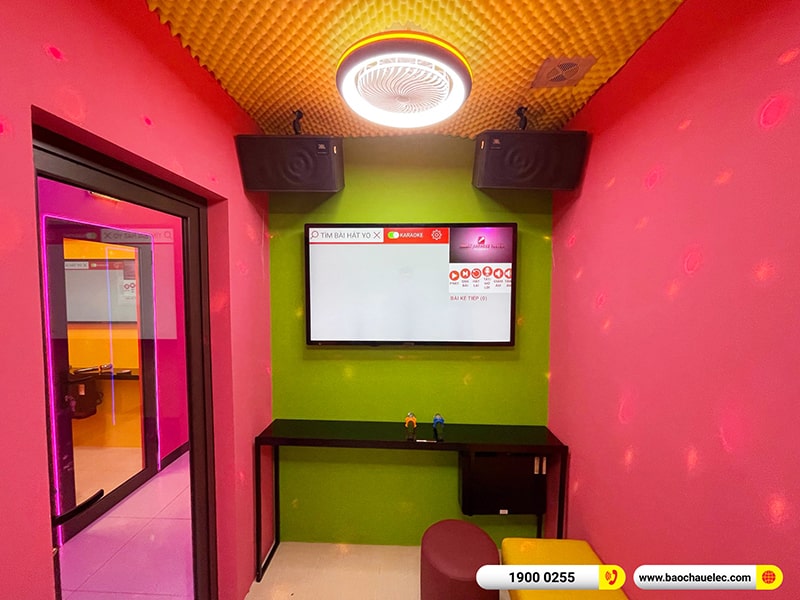 Lắp đặt hệ thống 14 phòng karaoke box trị giá 16 triệu/phòng tại Hà Nội (JBL MK08, BKSound DKA 5500)