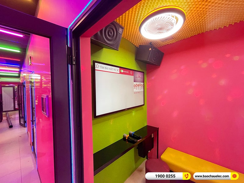 Lắp đặt hệ thống 14 phòng karaoke box trị giá 16 triệu/phòng tại Hà Nội (JBL MK08, BKSound DKA 5500)