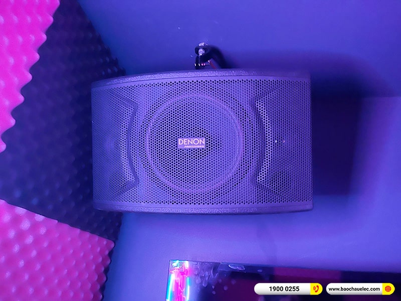 Lắp đặt hệ thống 14 phòng karaoke Music Box cho anh Trung tại Hà Nội (Denon DP-C10, BKSound DKA 5500) 