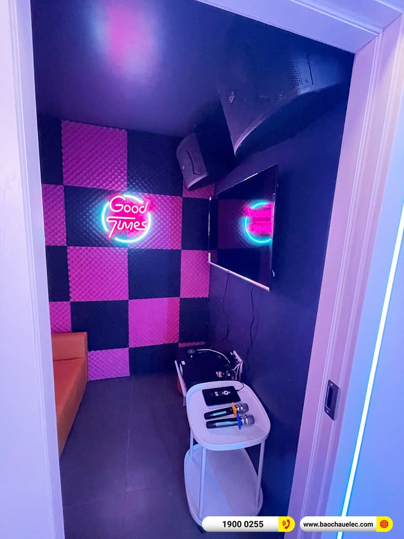 Lắp đặt hệ thống 14 phòng karaoke Music Box cho anh Trung tại Hà Nội (Denon DP-C10, BKSound DKA 5500) 