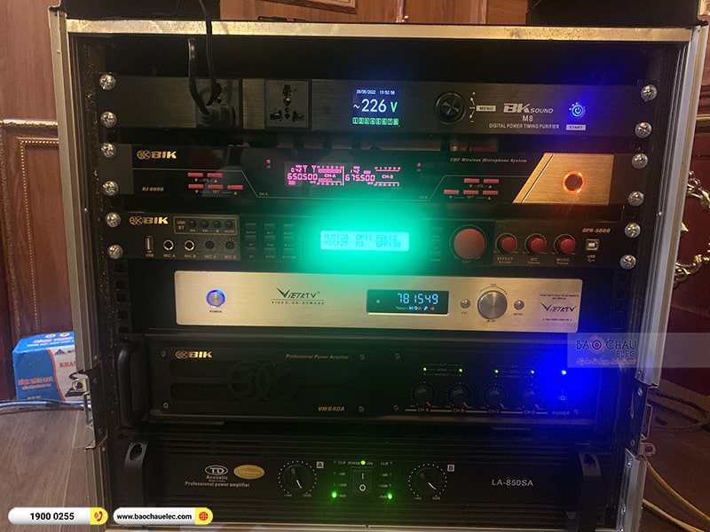 Lắp đặt hệ thống âm thanh karaoke – nghe nhạc cho quán rượu tại Hà Nội 