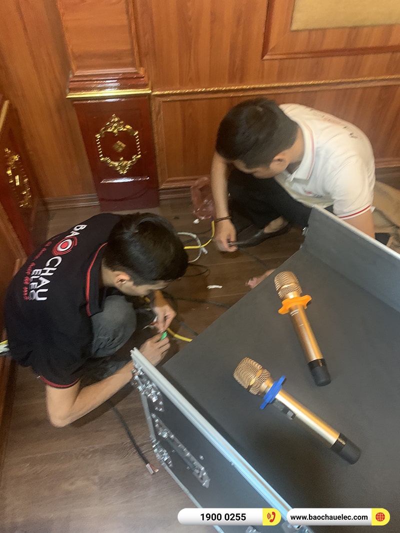 Lắp đặt hệ thống âm thanh karaoke – nghe nhạc cho quán rượu tại Hà Nội 