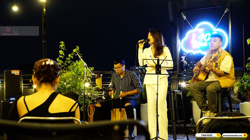 Lắp đặt bộ dàn âm thanh quán 408 Vape and Coffee tại Hà Nội (Alto TS412, Alto Live 1202, Alto TS412S, Shure PGA58-QTR) 