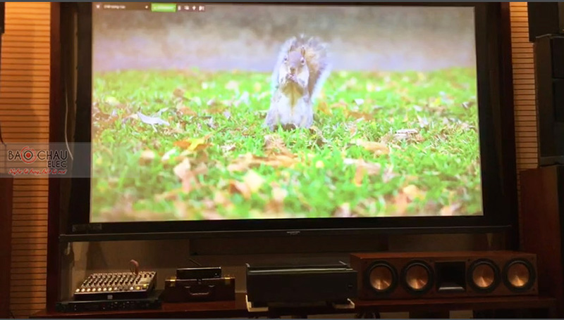 lắp đặt m&aacute;y chiếu benq V7050i