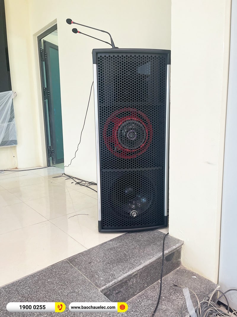 Lắp đặt d&agrave;n &acirc;m thanh hội trường C&ocirc;ng ty CP Đầu tư x&acirc;y dựng Việt Ch&acirc;u tại H&agrave; Nội (CatKing Pro 2.5+, STD13002, STD18002, MG12XU, BPR-8500, Sub18+, VIP6000,&hellip;) 