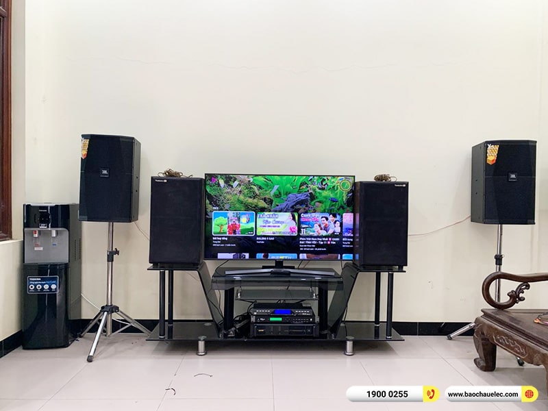Lắp đặt d&agrave;n karaoke JBL hơn 46tr cho anh Ba tại H&agrave; Nội