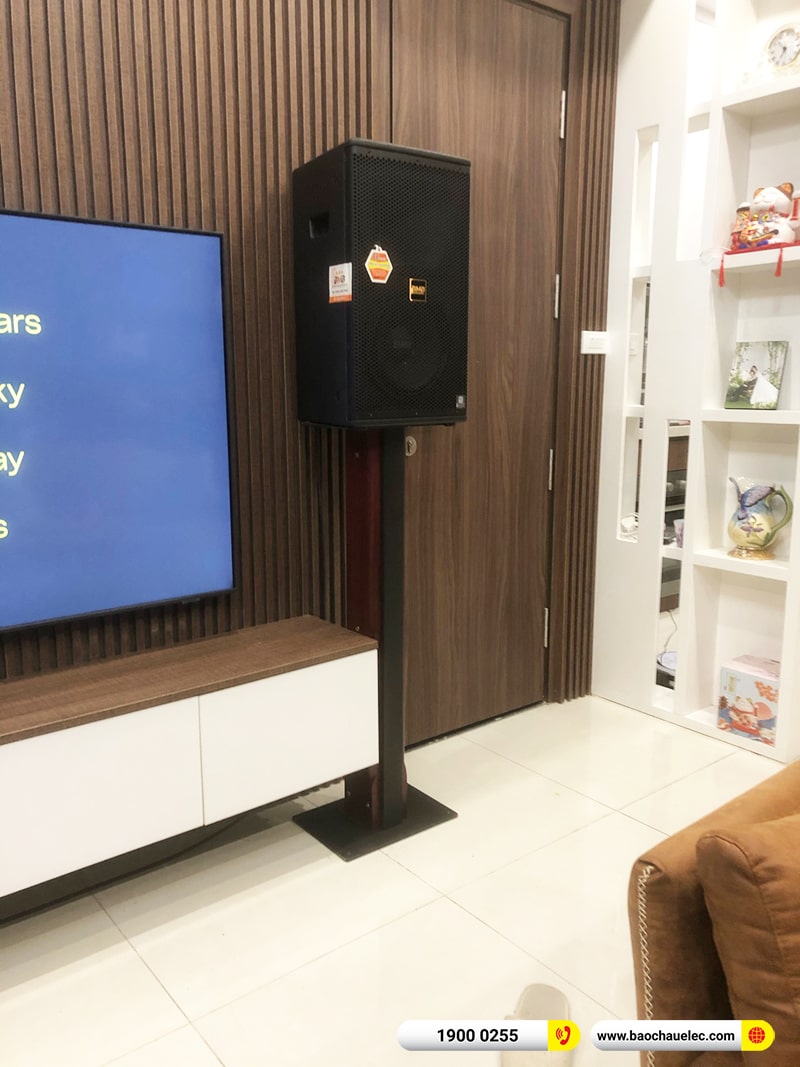 Lắp đặt dàn karaoke trị giá khoảng 60 triệu cho anh Định tại Hà Nội (BMB CSS 1210SE, Crown T5, KX180A, JBL A120P, JBL VM300)