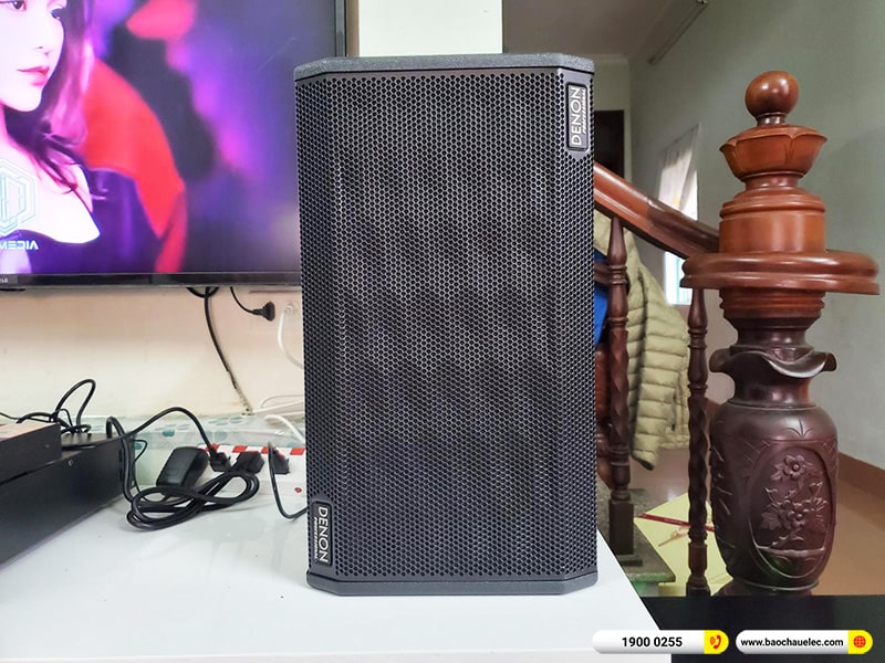 Lắp đặt dàn karaoke trị giá hơn 30 triệu cho anh Đoàn tại Hà Nôi (Denon R-310, VM420A, BKSound X5 Plus, SW512B, BIK BJ-U100) 