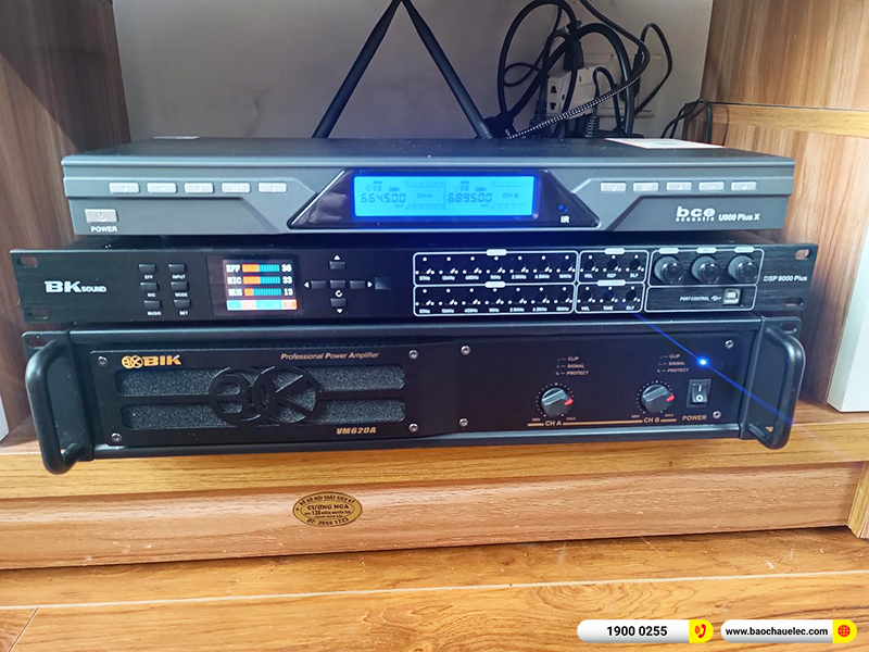Dàn karaoke anh Đức