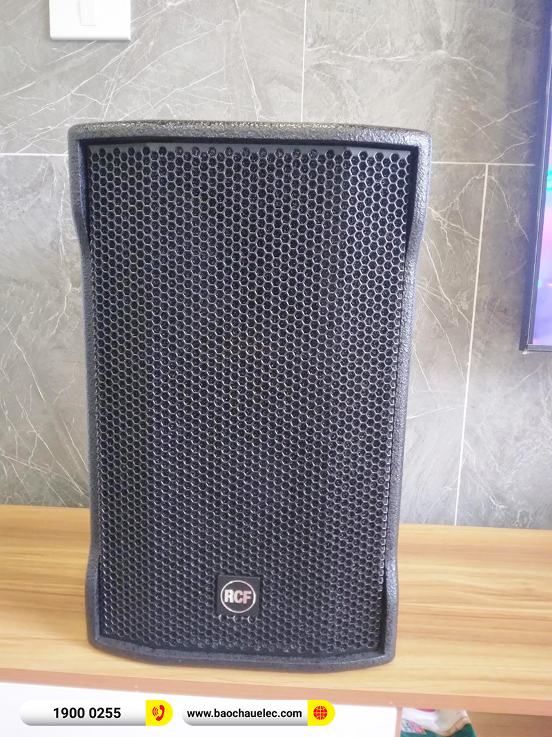 Lắp đặt dàn karaoke trị giá hơn 80 triệu cho anh Dương tại Hà Nội (RCF CMAX 4110, IPS 2700, BPR-8500, UGX12 Gold)