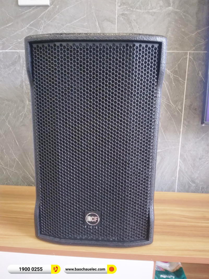 Lắp đặt dàn karaoke trị giá hơn 80 triệu cho anh Dương tại Hà Nội (RCF CMAX 4110, IPS 2700, BPR-8500, UGX12 Gold)