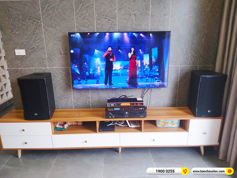 Lắp đặt dàn karaoke trị giá hơn 80 triệu cho anh Dương tại Hà Nội (RCF CMAX 4110, IPS 2700, BPR-8500, UGX12 Gold)