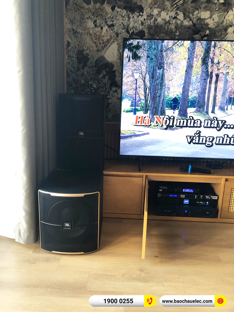 Lắp đặt dàn karaoke trị giá hơn 80 triệu cho anh Huy tại Hà Nội (JBL KP4012 G2, Crown T7, KX180A, Pasion 12SP, VM300, BKSound M8) 