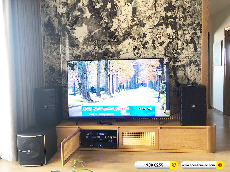Lắp đặt dàn karaoke trị giá hơn 80 triệu cho anh Huy tại Hà Nội (JBL KP4012 G2, Crown T7, KX180A, Pasion 12SP, VM300, BKSound M8) 