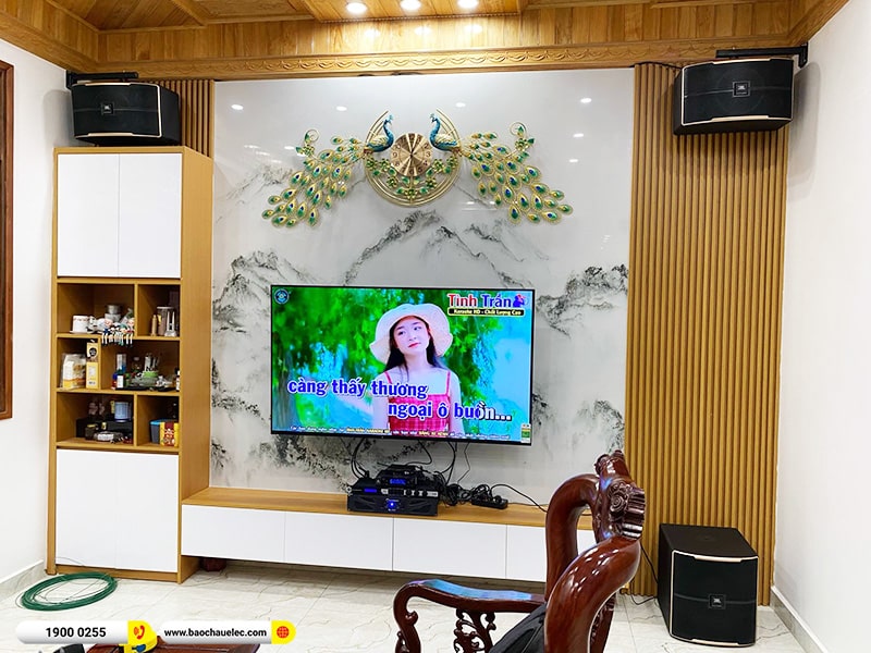 Lắp đặt dàn karaoke trị giá khoảng 60 triệu cho anh Mạnh tại Hà Nội (JBL Pasion 12, Xli2500, KX180A, Pasion 12SP, JBL VM200)