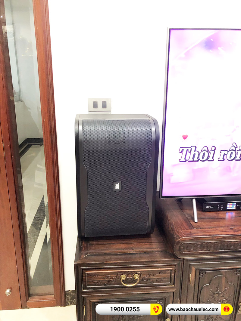 Lắp đặt dàn karaoke trị giá khoảng 20 triệu cho anh Thái tại Hà Nội (JBL RM210, BKSound DSP-9000 Plus, BIK BJ-U100)