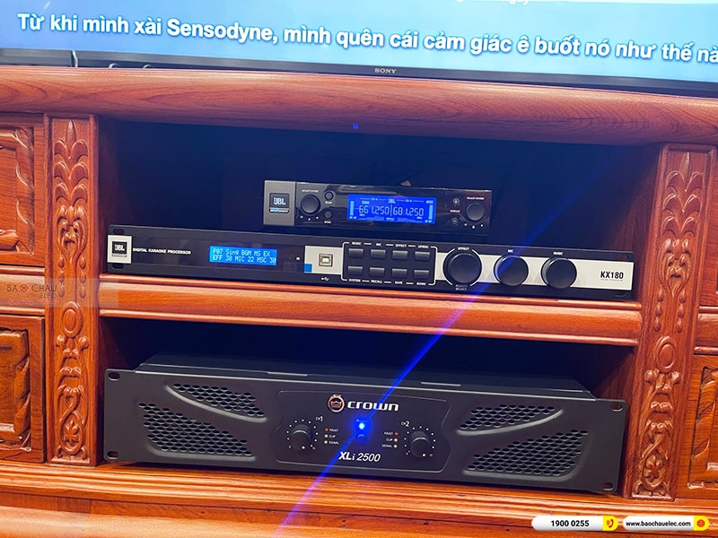 Lắp đặt dàn karaoke trị giá hơn 60 triệu cho anh Hải tại Hà Nội